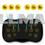 Вібраційна платформа для фітнес-вправ Renew Force JF-CFM09-BLACK (Польща)